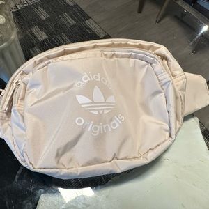 Adidas originals, beige fanny pack